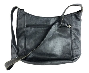 Bolso de hombro The SAK negro de cuero guijarros - Imagen 1 de 5