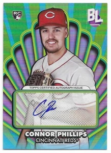 2024 Topps Big League Opening Act Auto Connor Phillips (#OAA-CP) Reds RC - Picture 1 of 2