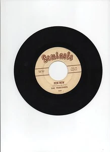 The Tribesmen Osceola Pow Wow Rockabilly Swamp-Rock 7" Vintage VG 45 1969 - Foto 1 di 2