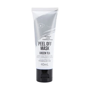 PEEL OFF Face Mask GREEN TEA Metallic Look Formulation - Refreshing Glow - Picture 1 of 1