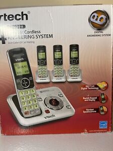 Vtech 4 Pk Cordless Phone With Caller ID & Digital Answering Machine Open Box