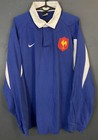 NIKE MEN RUGBY UNION FRANCE NATIONAL 2003/2004 SHIRT JERSEY MAILLOT SIZE 2XL XXL