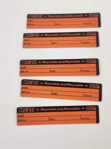 Sistema de nómina Compeg 2001 5 tarjetas magnéticas en blanco Texas Instruments TI-58 TI-59 - Imagen 1 de 3