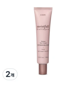 Etude Moistfull Collagen Intense Eye Cream 40ml x 2pcs Anti-Wrinkle K-Beauty - Picture 1 of 2