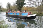 Photo 6x4 Passing each other Sheffield Bottom The two narrowboats pass ea c2010