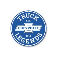 Chevy Truck Legends Car Sign, Chevy Sign, Novelty Car Sign, Garage Aluminum Sign