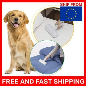 Tierhaarentferner Kleidung Fusseln Sofa Reinigungsbürste Wiederverwendbar Hund Katze Fell Roller - Bild 1 von 13