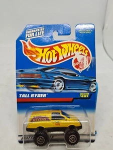Hot Wheels 1997 Tall Ryder #481 Gold Rocky Mountain Rescue New 16050 Vintage NIB - Foto 1 di 9