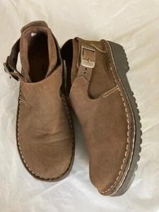 Naot Leather Ankle Boot Brown 38 New - Picture 1 of 4