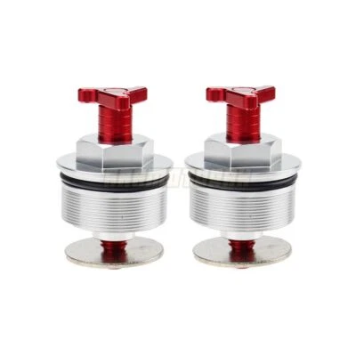 Preload Fork Caps Bolts Adjuster For Kawasaki GPZ1100 1995-1997 VN250 1998-2007 Foto 1 de 4