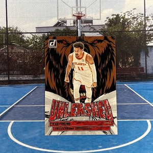 2022-23 Panini Donruss Insert Unleashed - TRAE YOUNG Gold Press Proof BP1