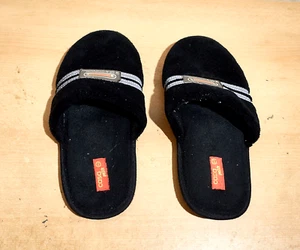 Pantoffeln, Gr. 44, Casa Mia, mehrfarbig, Fleece, flauschig warm, Gummisohle - Bild 1 von 4