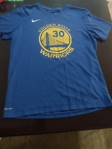 Adidas Golden State Warriors Stephen Curry T-Shirt Large Jungen 14/16 blau - Bild 1 von 9