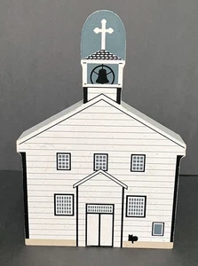 THE CAT'S MEOW SAINT JOSEPH MISSION CHURCH ST. BENEDICT PA 2000 FALINE FIGURINE - Picture 1 of 6