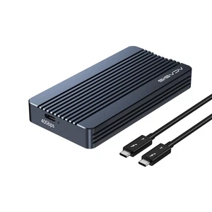 Acasis 40Gbps M.2 NVMe SSD Case for USB4/Thunderbolt 4 & 3 with Aluminum Heat - Picture 1 of 9