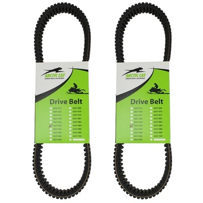 Arctic Cat 0627-046 Drive Belts 2007-2017 Bearcat Crossfire F570 F5 F6 F8 2-PACK Foto 1 de 3
