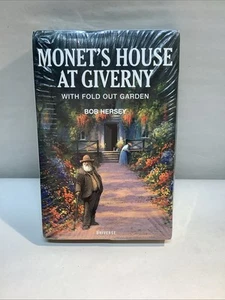 Monet's House at Giverny With Fold Out Garden by Bob Hersey 1999 NEW - Picture 1 of 6