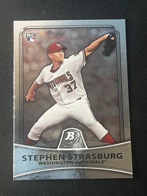 Bowman Platinum #1 2010 Stephen Strasburg Foto 1 de 2