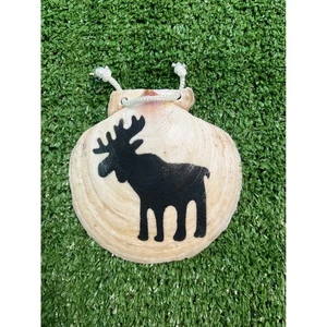 Muschel Elch Ornament Maritim Küste Weihnachtsdeko Urlaub - Bild 1 von 4