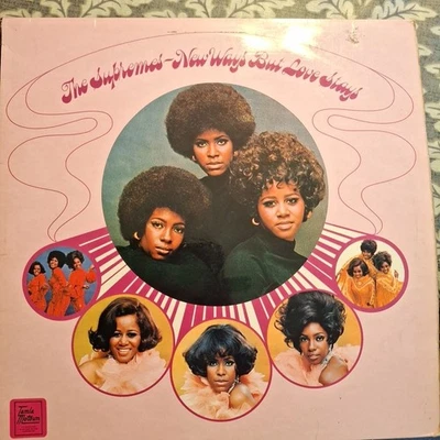 THE SUPREMES "NEW WAYS BUT LOVE STAYS" VINYL LP 1971 - Image 1 of 4