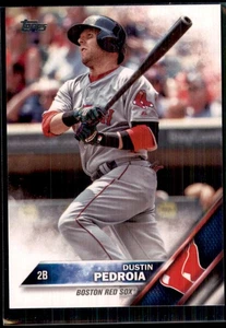 2016 Topps Dustin Pedroia Boston Red Sox #246 - Picture 1 of 2