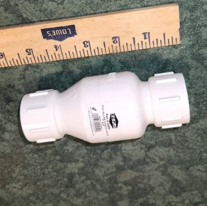 EZ-FLO® 1" PVC Check Valve # 20454 (45424-G2) - Picture 1 of 2