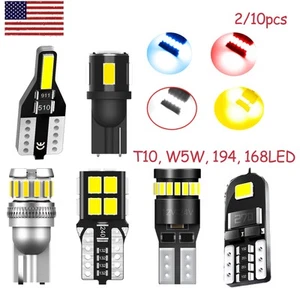 AUXITO T10 Wedge LED Interior License Plate Light Dome Bulb 192 168 194 14E 2/10 - Picture 1 of 7