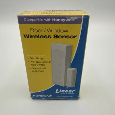 Linear HONDWA01 Door or Window Sensor for 2GIG or Honeywell Wireless Alarm... - Image 1 of 4