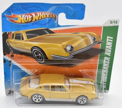 Hot Wheels 55/2010 Studebaker Avanti oro. Caccia al tesoro. Malesia. carta corta - Immagine 1 di 2
