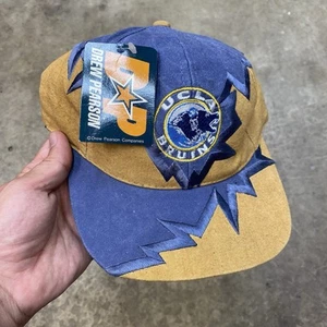 De colección UCLA Bruins Drew Pearson Jagged Edge Strapback Hat College años 90 - Imagen 1 de 8