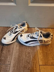 Vintage Dexter - White & Navy Ten Pin Bowling Trainers - UK Size 7 - Unisex - Picture 1 of 4