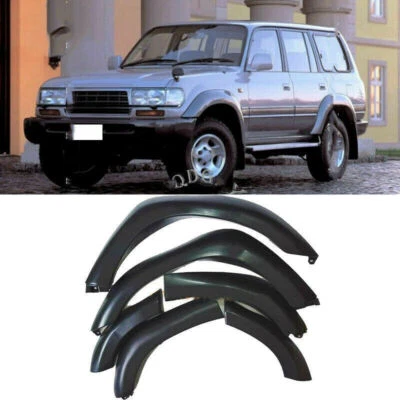 Fender Flares Wheel Arches Body Trim For Toyota Land Cruiser LC/FZJ80 Unpainted - Image 1 of 4