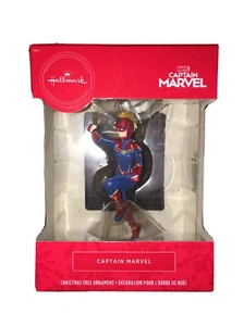 Decorazione natalizia Hallmark 2019, supereroe Captain Marvel Avengers nuovo - Foto 1 di 2
