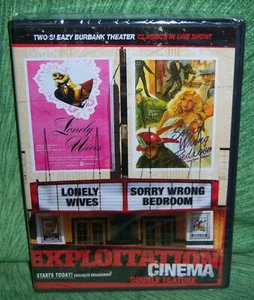 NEW RARE OOP CODE RED LONELY WIVES & SORRY WRONG BEDROOM DOUBLE MOVIE DVD SET - Picture 1 of 3