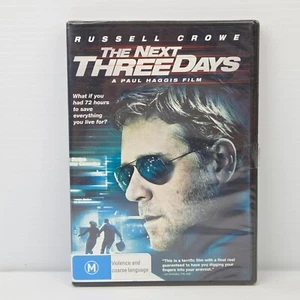 The Next Three Days DVD Movie 2010 Russell Crowe Liam Neeson Crime Thriller R 4 - Picture 1 of 2