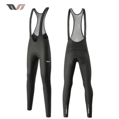 ROCKBROS TVI Mujer Ciclismo Babero Pantalones Esponja Acolchado Calentador Polar Bicicleta Pantalones Foto 1 de 4