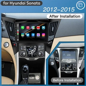 9" For Hyundai Sonata 2011-2015 Android 13 Car Stereo Radio GPS Navi WIFI Player - Picture 1 of 16