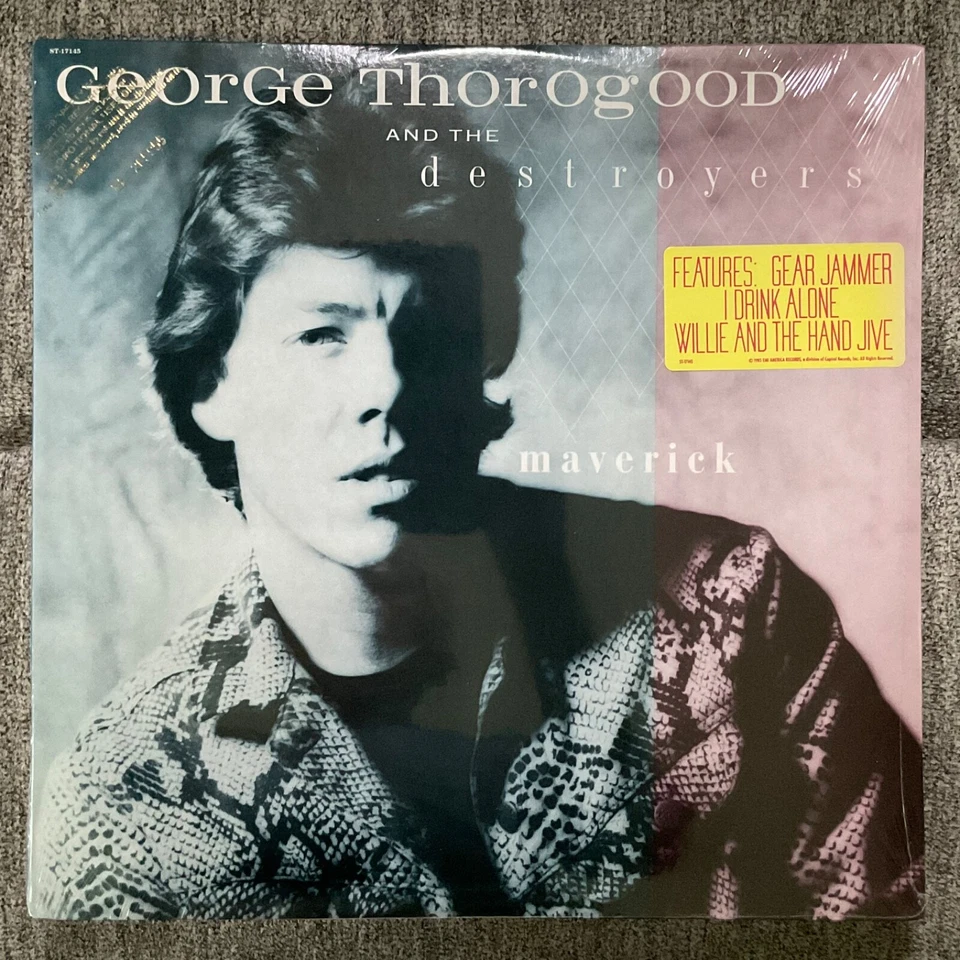 LP 1985 EMI St-517145 George Thorogood and The Destroyers Maverick