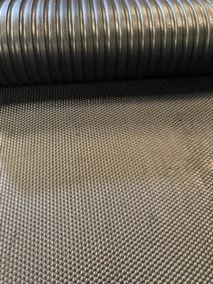 DELTAMART Hammer Top Gummi stabile Bodenmatte 6 Fuß x 4 Fuß x 12 mm Qualität Pferd Pony Matten