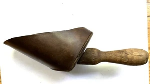 SHAKER STYLE WOOD AND TIN SCOOP ANTIQUE PRIMITIVE SMALL - Picture 1 of 9