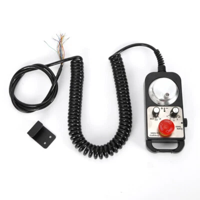 SENDERPICK 4 Achsen CNC Handsteuerung MPG Pendant Erweiterbar Handrad Universal & Not-Aus