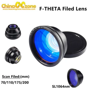 70-200 SL-1064nm F-theta Scan Lens Field Lens For Fiber Laser Marking Machine  - Picture 1 of 14