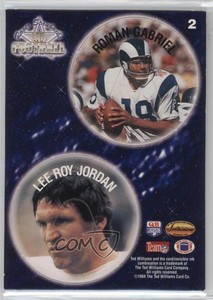 1994 Roger Staubach's NFL Football POG Cards Roman Gabriel Lee Roy Jordan #2