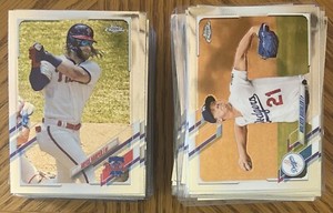 2021 Topps CHROME ~ BASE & INSERTS ~ YOU PICK - Up to 40% OFF!!!