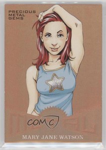 2017 Fleer Ultra Marvel Spider-Man Metal PMG Bronze 91/199 Mary Jane Parker uf7