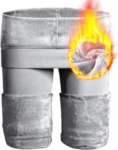 Fleece gefütterte Legging Damen Thermohose hoher Bund für Damen Gym Yoga Winter - Bild 1 von 60