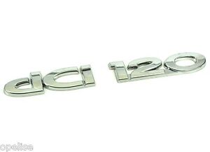 Genuine New RENAULT DCi 120 BADGE Emblem For Master 1998-2010 & Trafic 2001+ Van