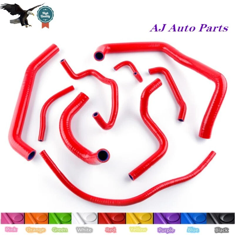KITS DE MANGUERA RADIADOR SILICONA ROJO PARA HONDA CBR 954 RR FIREBLADE 2002-2003 NUEVOS Foto 1 de 4