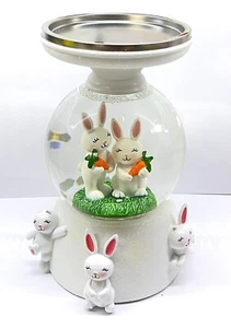 ❗DAMAGED❗ Bath & and Body Works Easter Bunny 3 Wick Light Up🐰READ DESCRP* - Picture 1 of 3