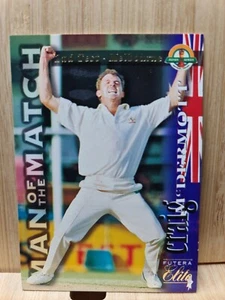 CRAIG McDERMOTT🏆1994/95 #34 Futera ELITE Man of The Match Cricket Card🏆 - Picture 1 of 2